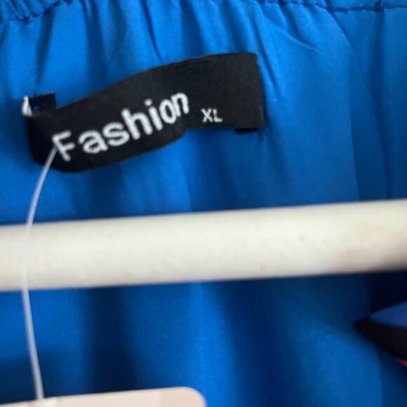 MASCOMODA Summer Maxi Dresses for Women 2025 Casual V Neck Puff Short Sleeve Smo - Picture 9 of 10